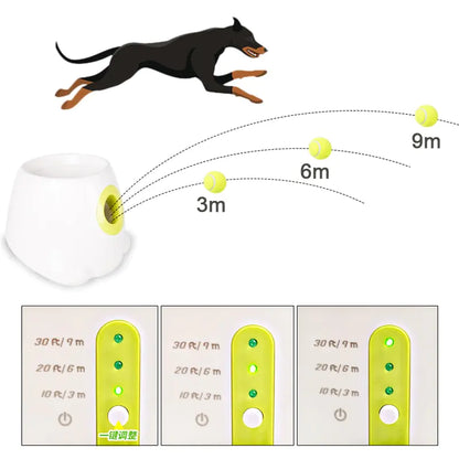 Catapult Ball Launcher Dog Toy Tennis Jumping Ball