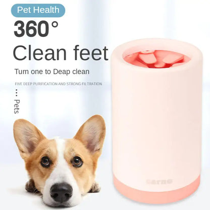 Outdoor Portable Pet Dog Paw Cleaner Cup